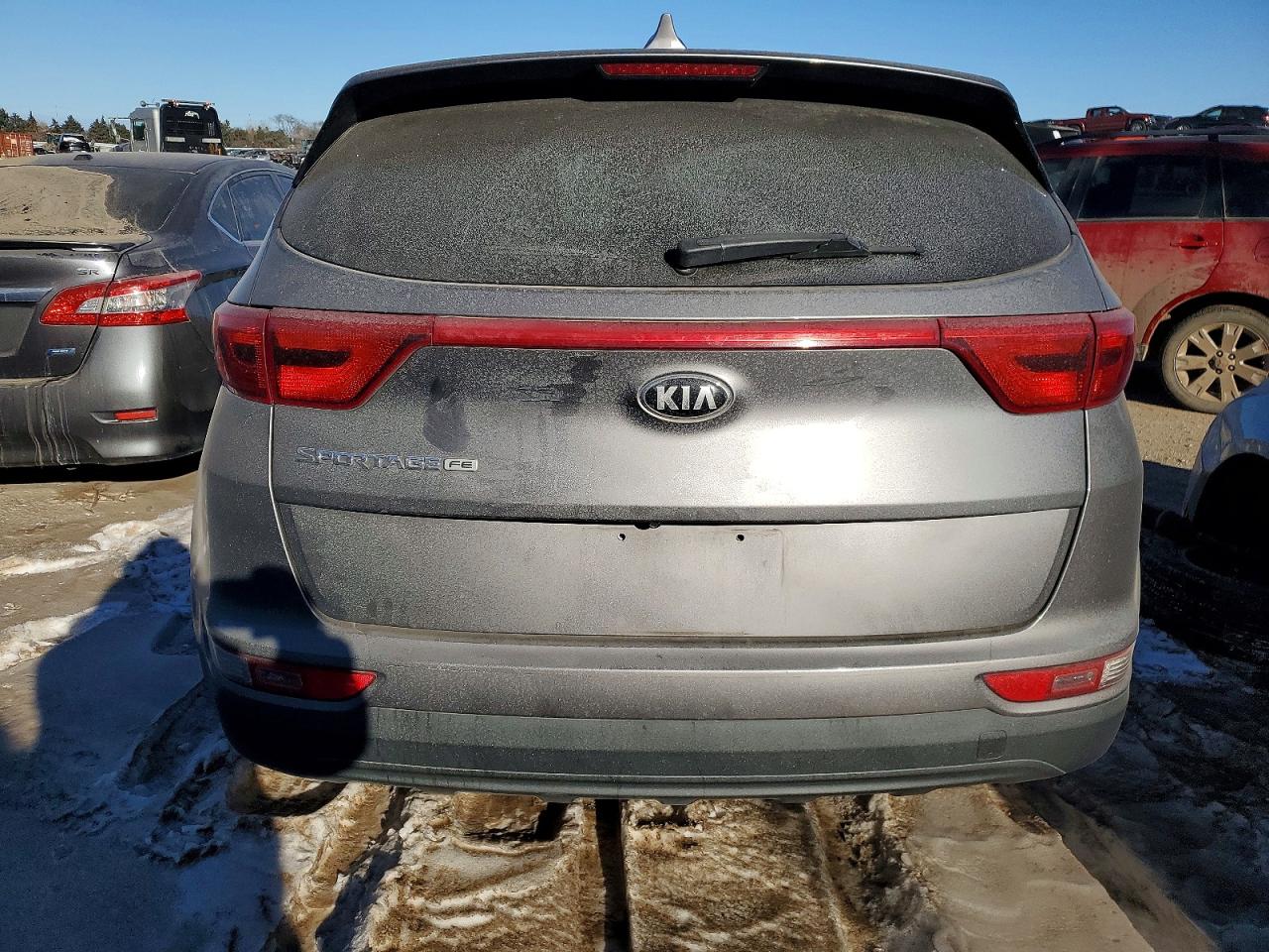 2019 Kia Sportage Lx Gray vin: KNDPM3AC6K7551671