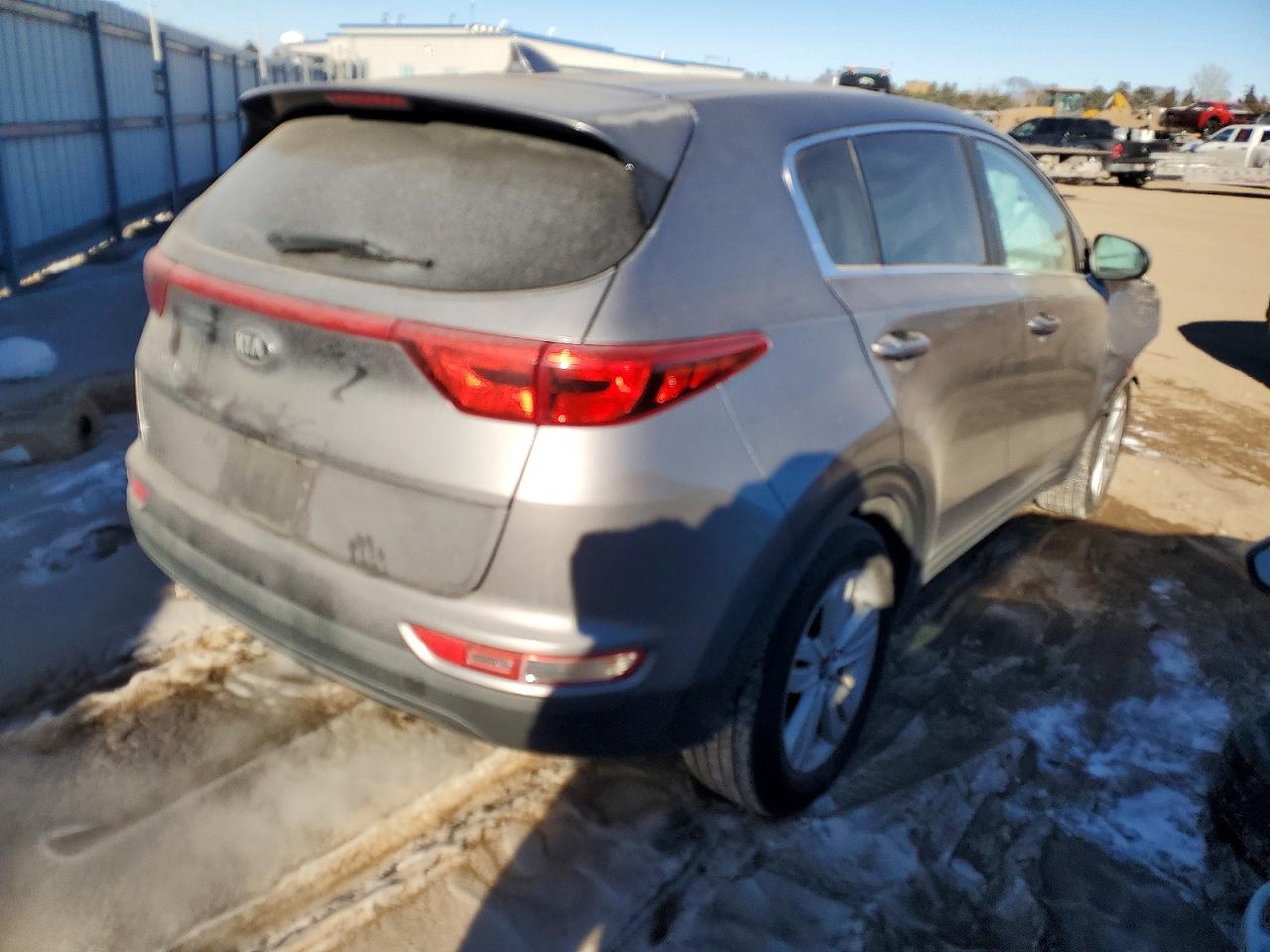 2019 Kia Sportage Lx Gray vin: KNDPM3AC6K7551671