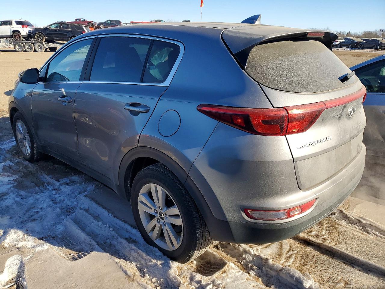 2019 Kia Sportage Lx Gray vin: KNDPM3AC6K7551671