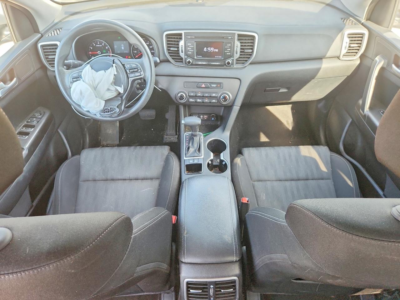 2019 Kia Sportage Lx Silver vin: KNDPM3AC7K7534054