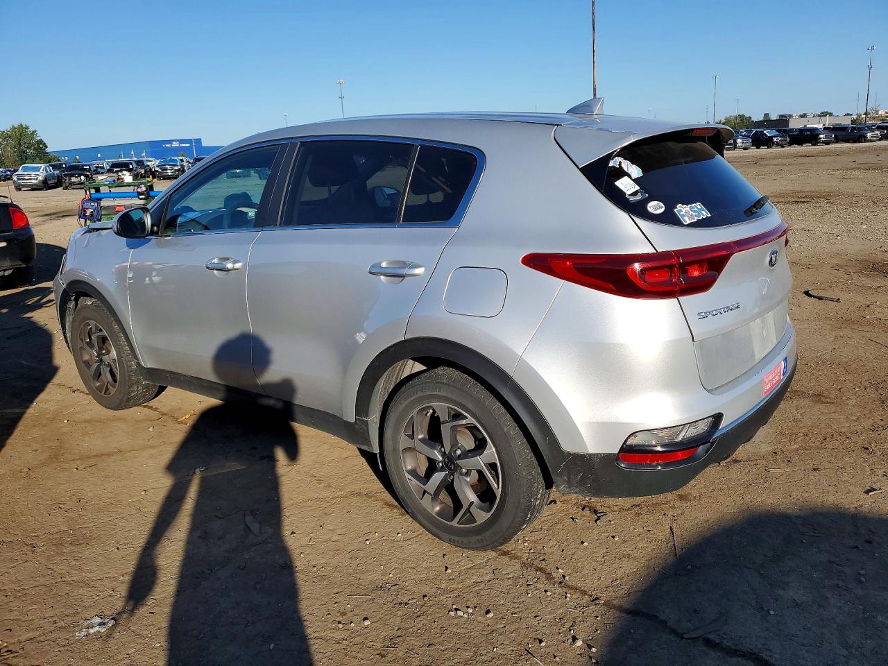 2020 Kia Sportage Lx Silver vin: KNDPM3AC7L7835134