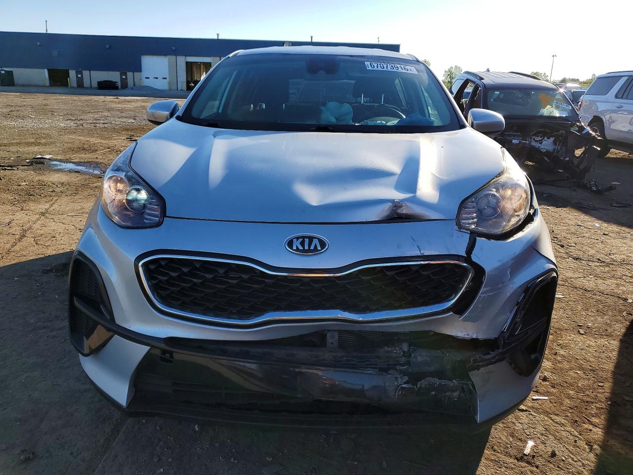 2020 Kia Sportage Lx Silver vin: KNDPM3AC7L7835134