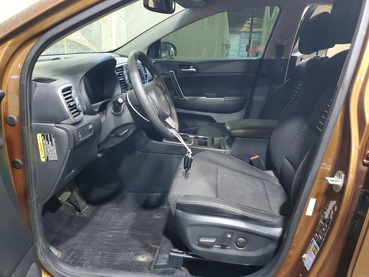 2017 Kia Sportage Lx Brown vin: KNDPM3AC8H7295560