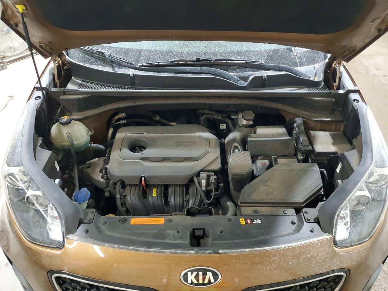2017 Kia Sportage Lx Brown vin: KNDPM3AC8H7295560