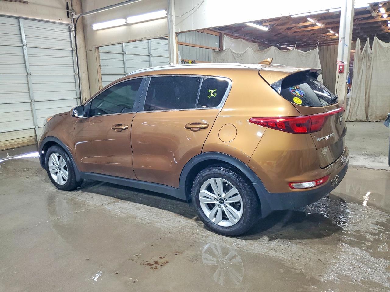 2017 Kia Sportage Lx Brown vin: KNDPM3AC8H7295560