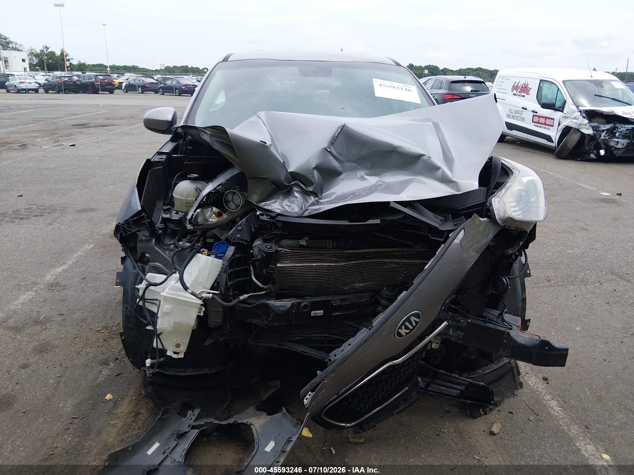 2018 Kia Sportage Lx Серый vin: KNDPM3AC8J7445690