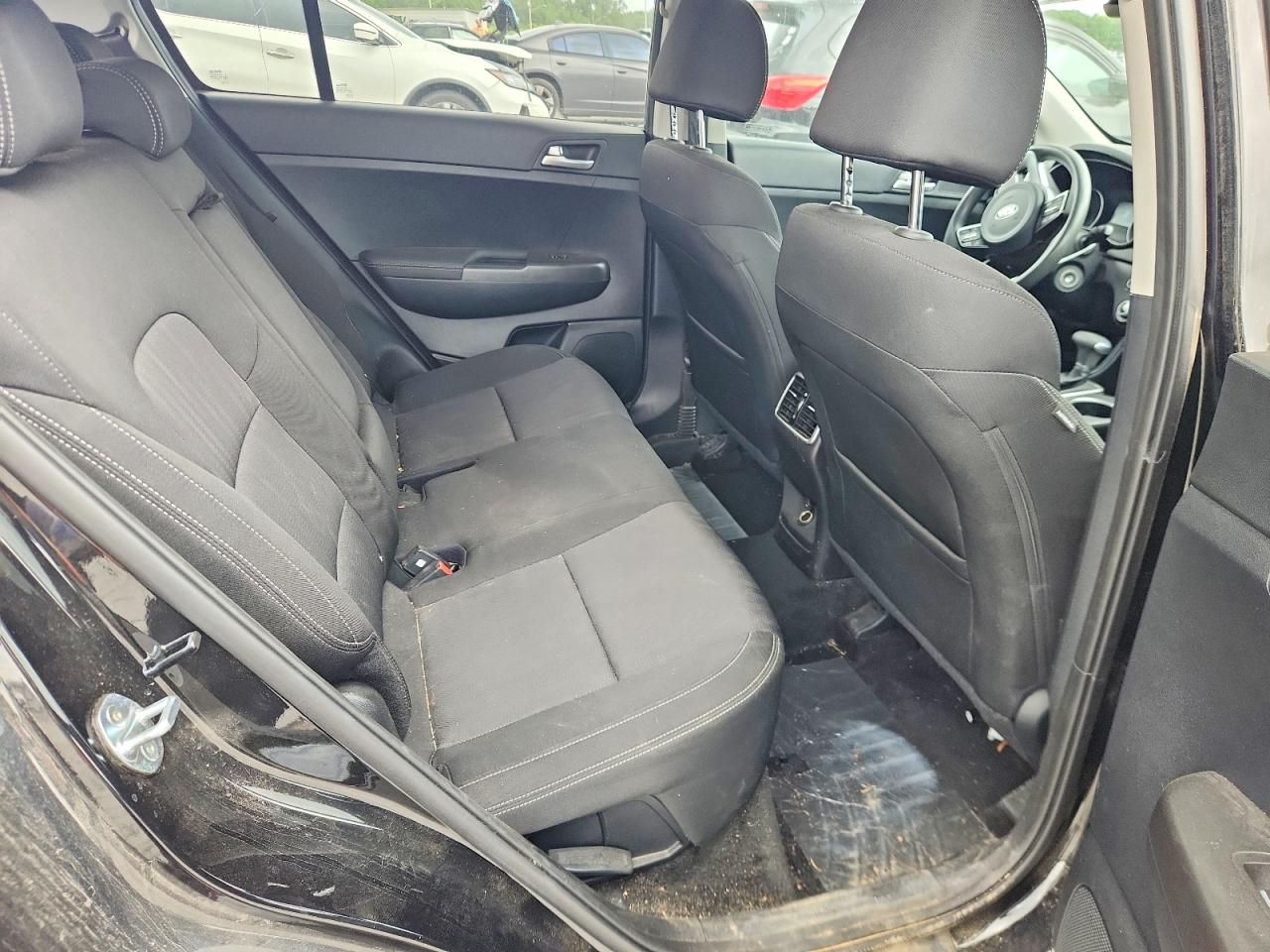 2021 Kia Sportage Lx Black vin: KNDPM3AC8M7941237