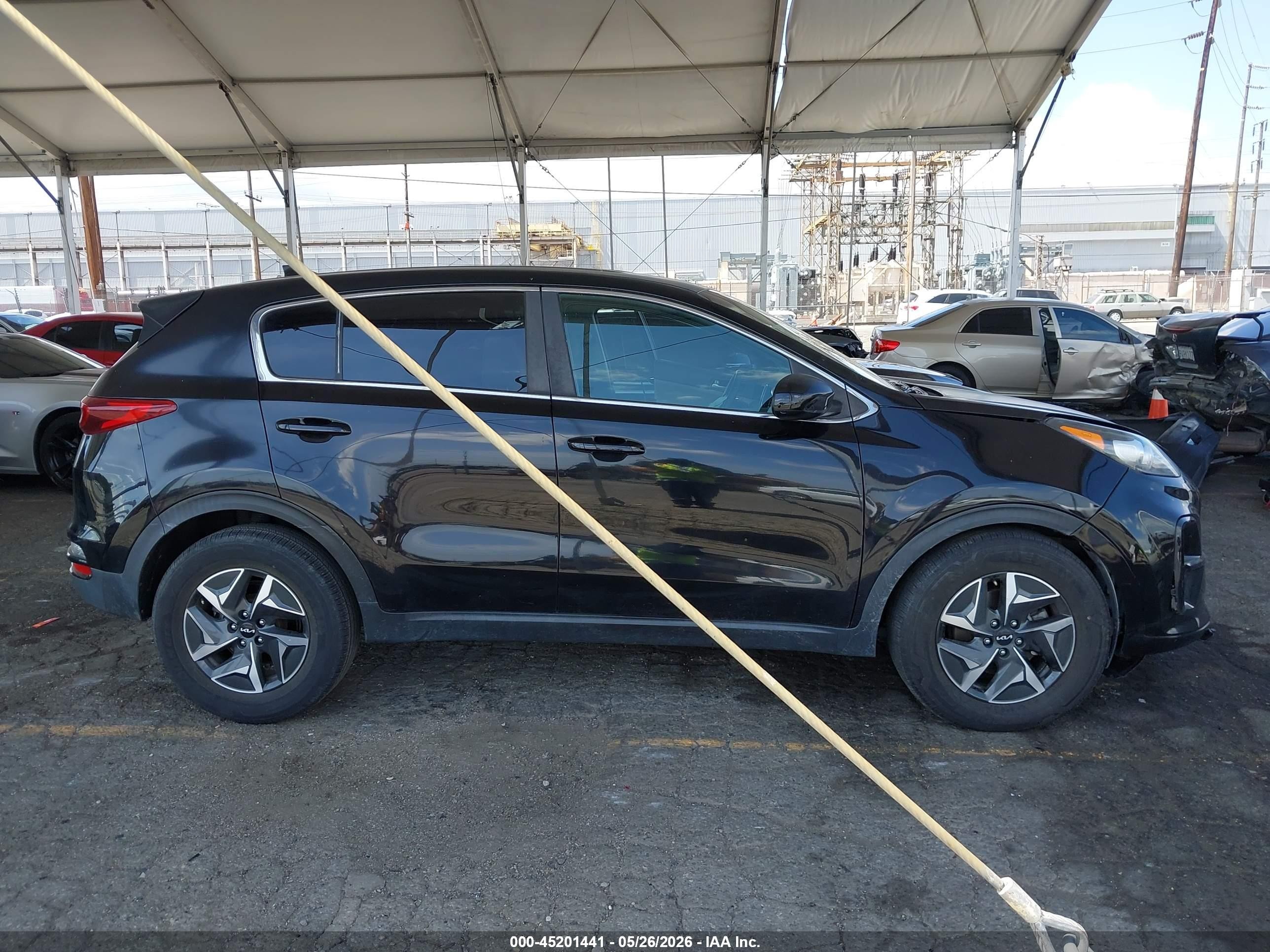 2020 Kia Sportage Lx Black vin: KNDPM3ACXL7795843