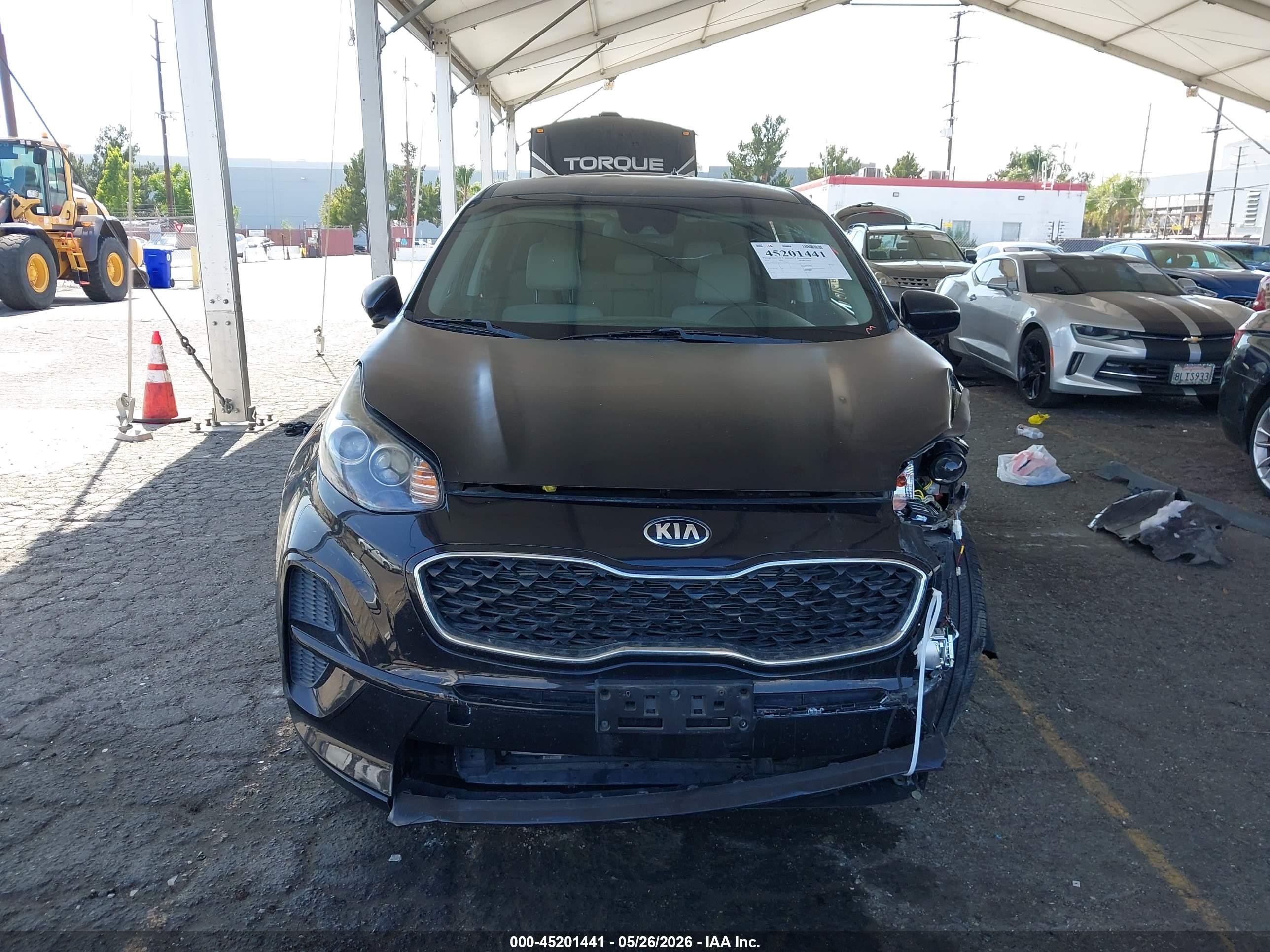 2020 Kia Sportage Lx Black vin: KNDPM3ACXL7795843