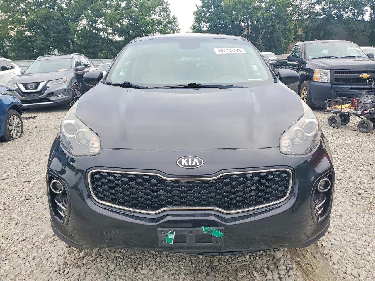 2017 Kia Sportage Lx Black vin: KNDPMCAC0H7277814