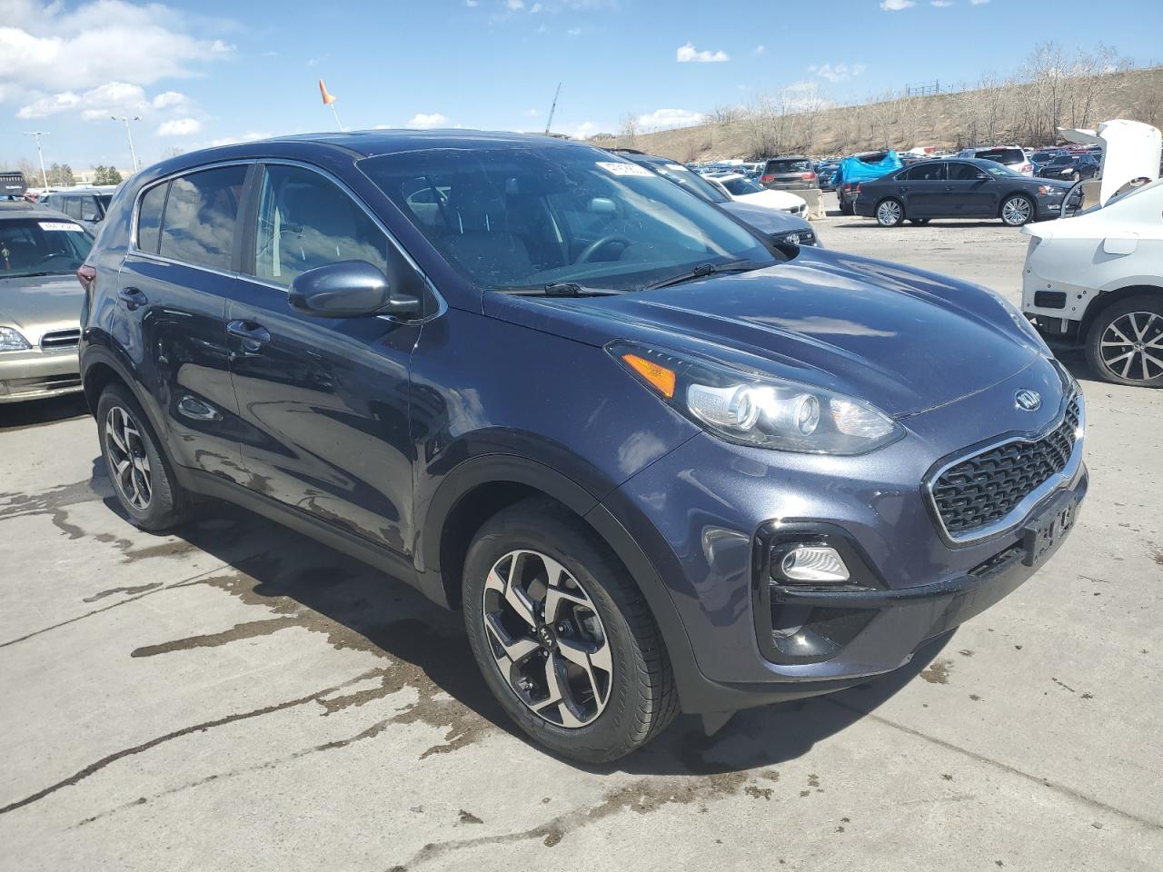 2020 Kia Sportage Lx Blue vin: KNDPMCAC0L7718978
