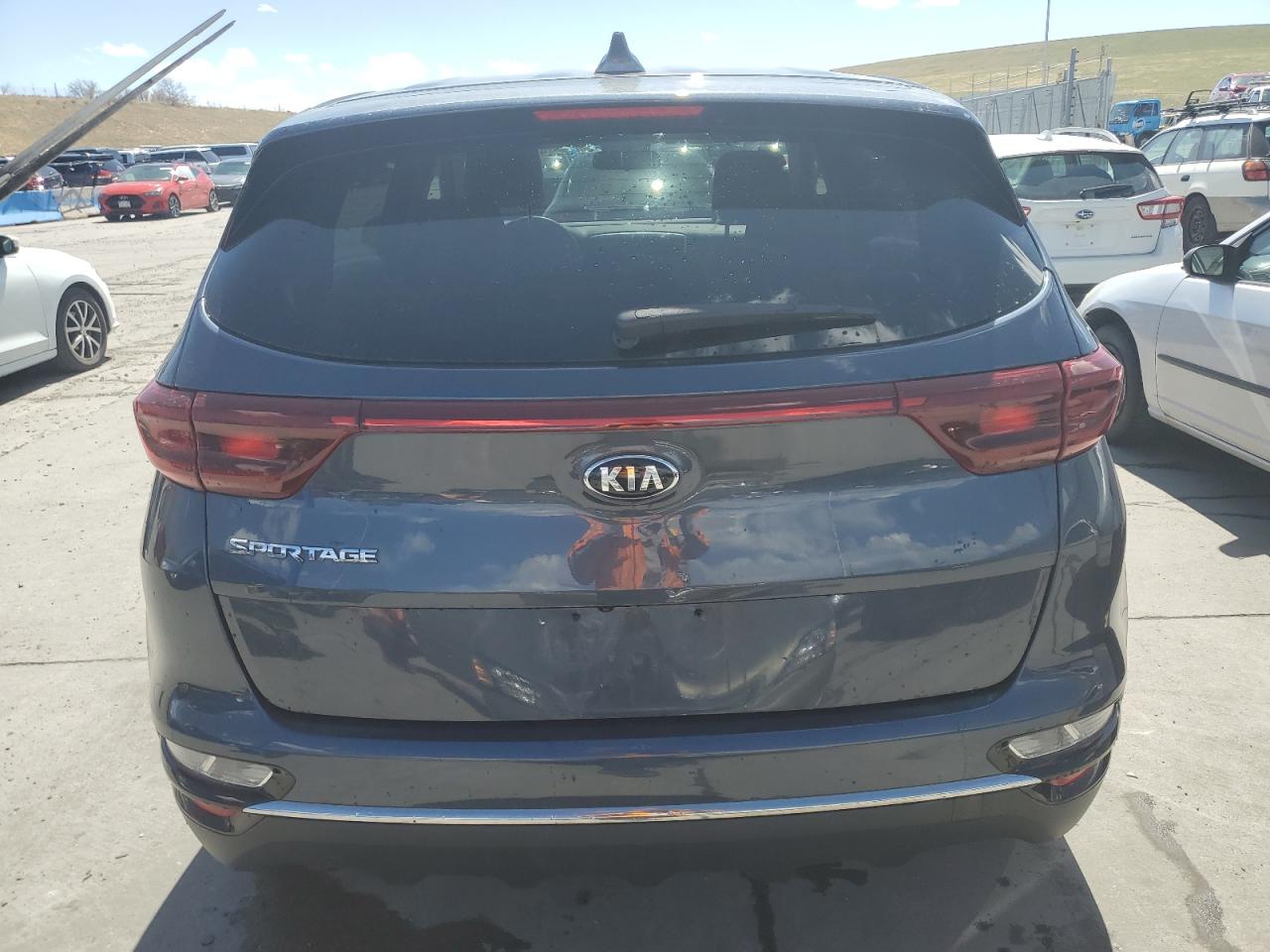2020 Kia Sportage Lx Blue vin: KNDPMCAC0L7718978