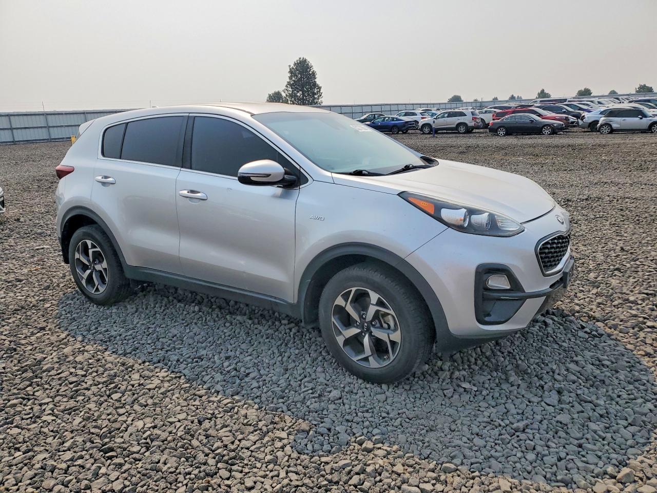 2020 Kia Sportage Lx Silver vin: KNDPMCAC0L7739846