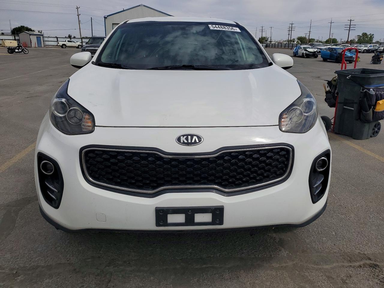 2017 Kia Sportage Lx Белый vin: KNDPMCAC1H7129591