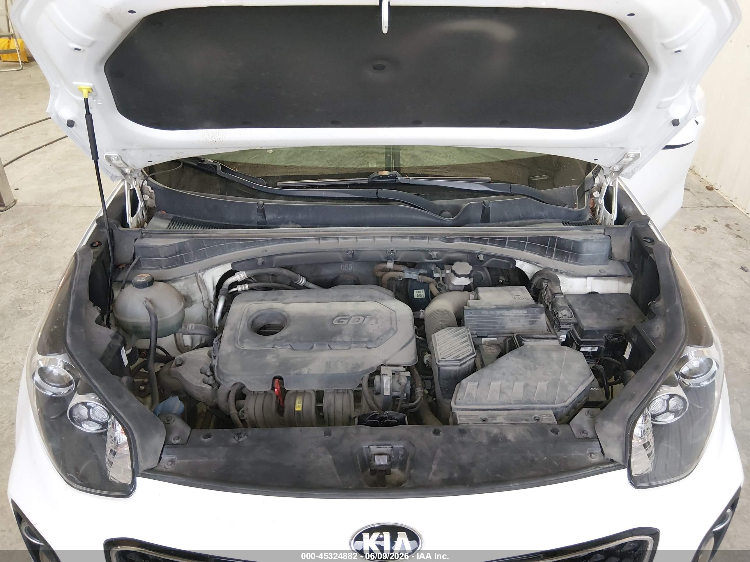 2017 Kia Sportage Lx Белый vin: KNDPMCAC1H7259144