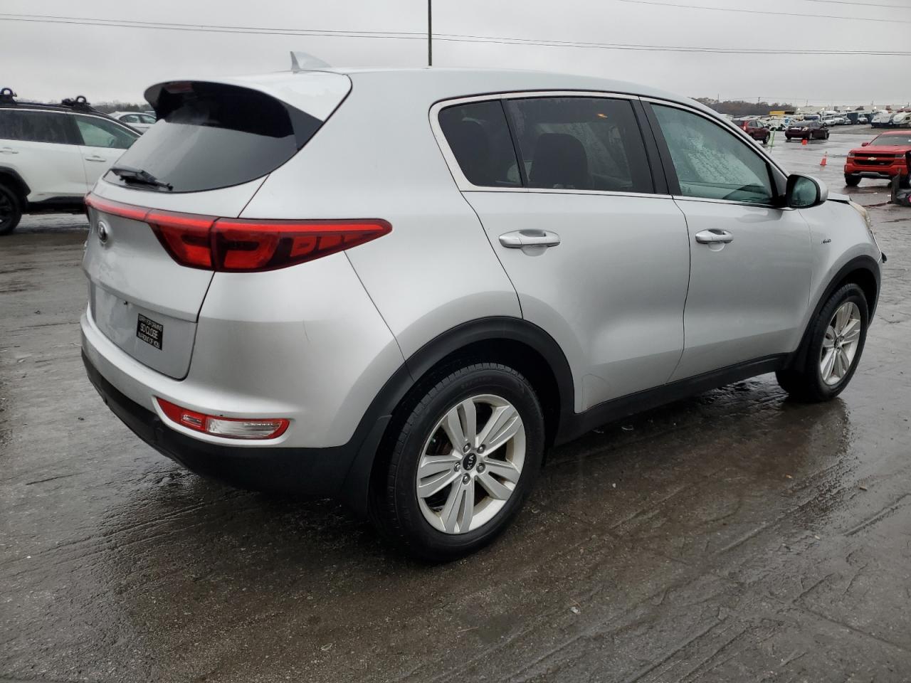 2018 Kia Sportage Lx Серый vin: KNDPMCAC1J7408769