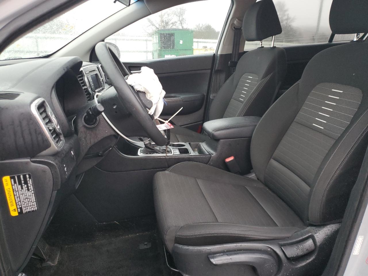 2018 Kia Sportage Lx Серый vin: KNDPMCAC1J7408769