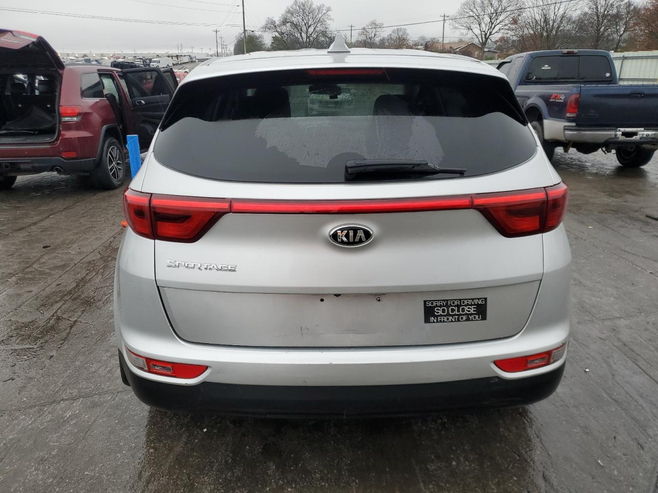 2018 Kia Sportage Lx Серый vin: KNDPMCAC1J7408769