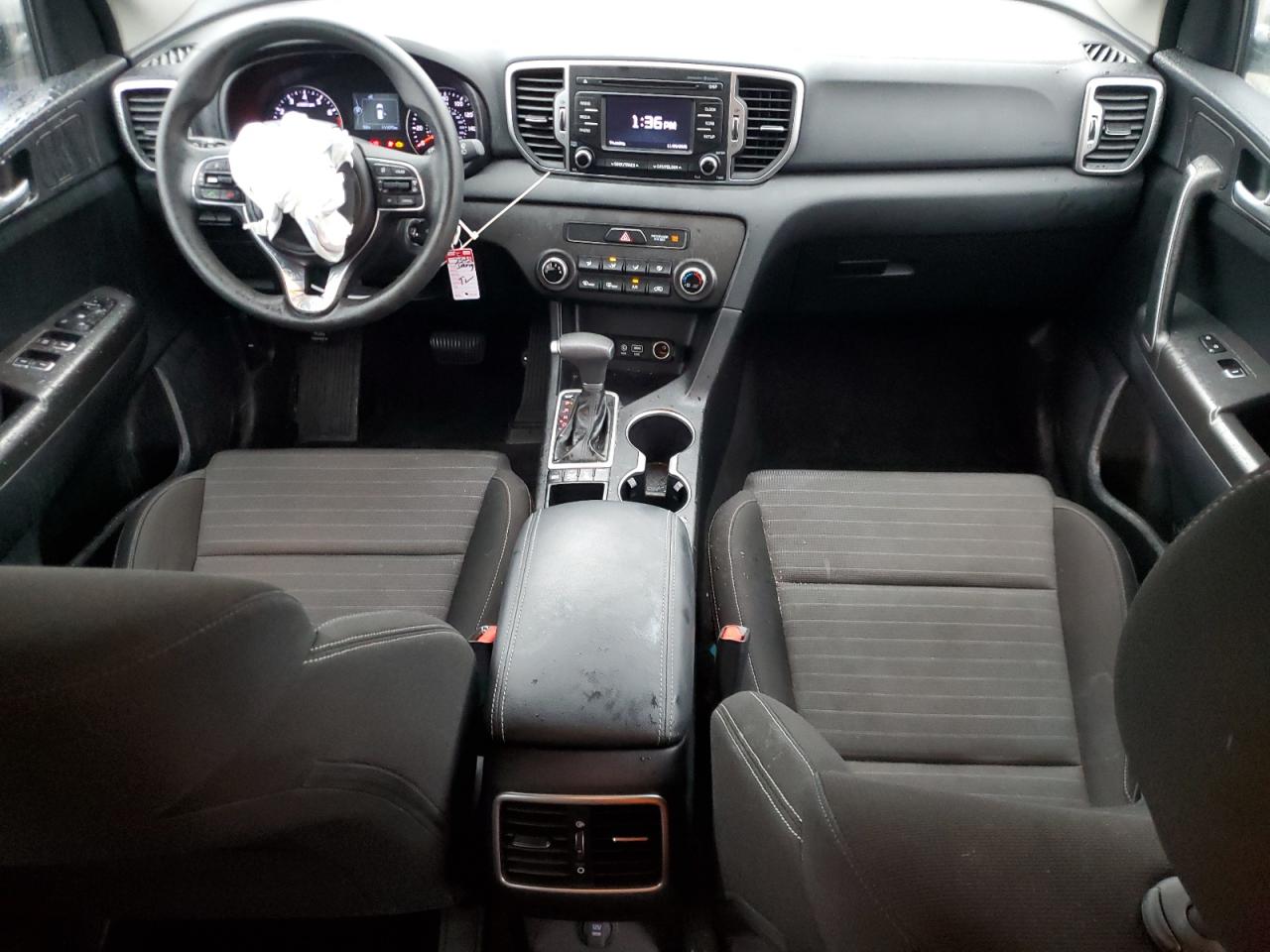 2018 Kia Sportage Lx Серый vin: KNDPMCAC1J7408769