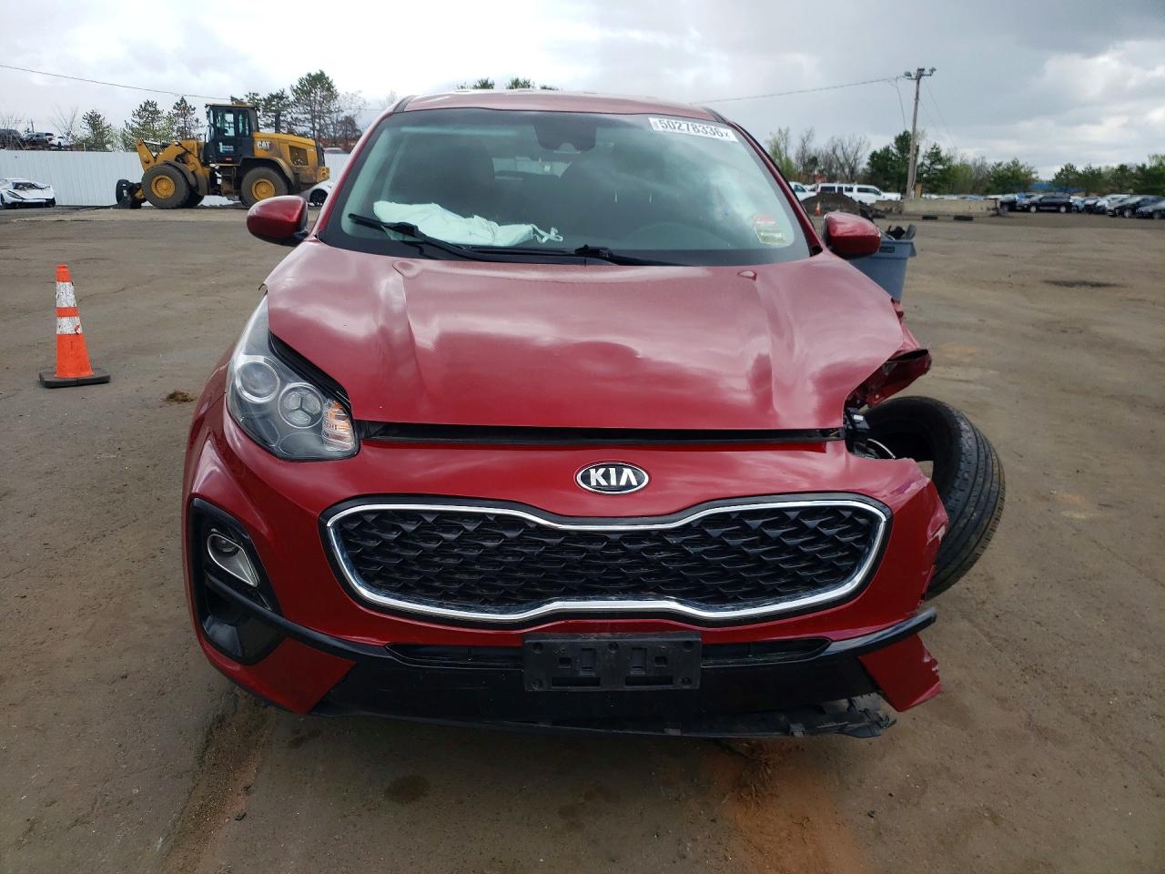 2022 Kia Sportage Lx Красный vin: KNDPMCAC2N7024392