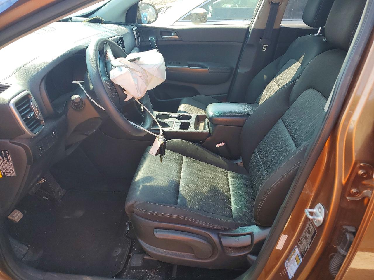 2017 Kia Sportage Lx Brown vin: KNDPMCAC3H7075808