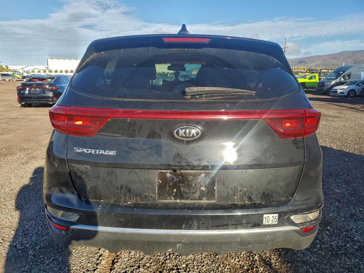 2021 Kia Sportage Lx Черный vin: KNDPMCAC3M7900482