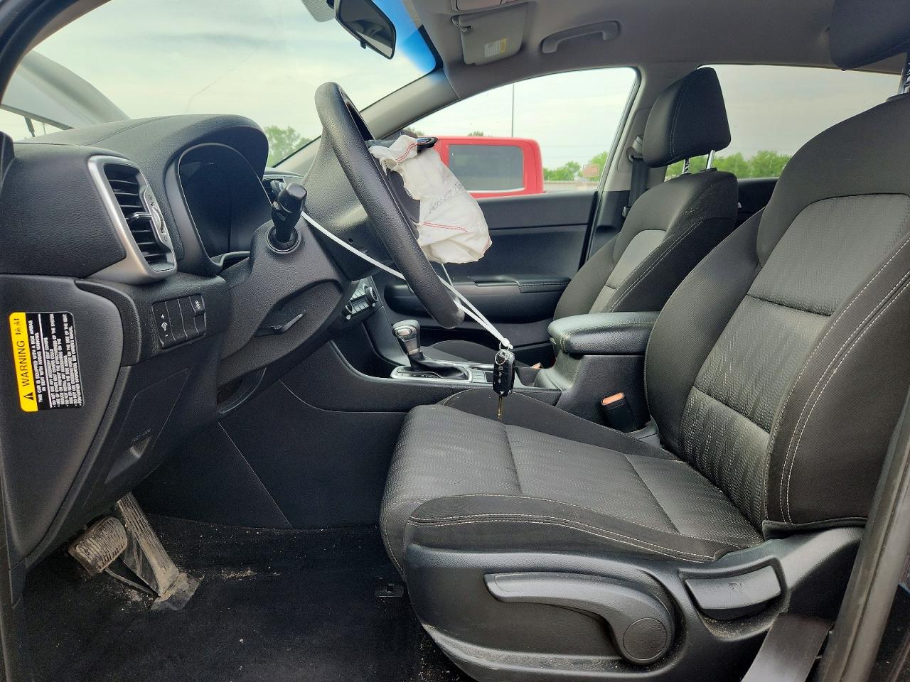 2017 Kia Sportage Lx Black vin: KNDPMCAC4H7121534