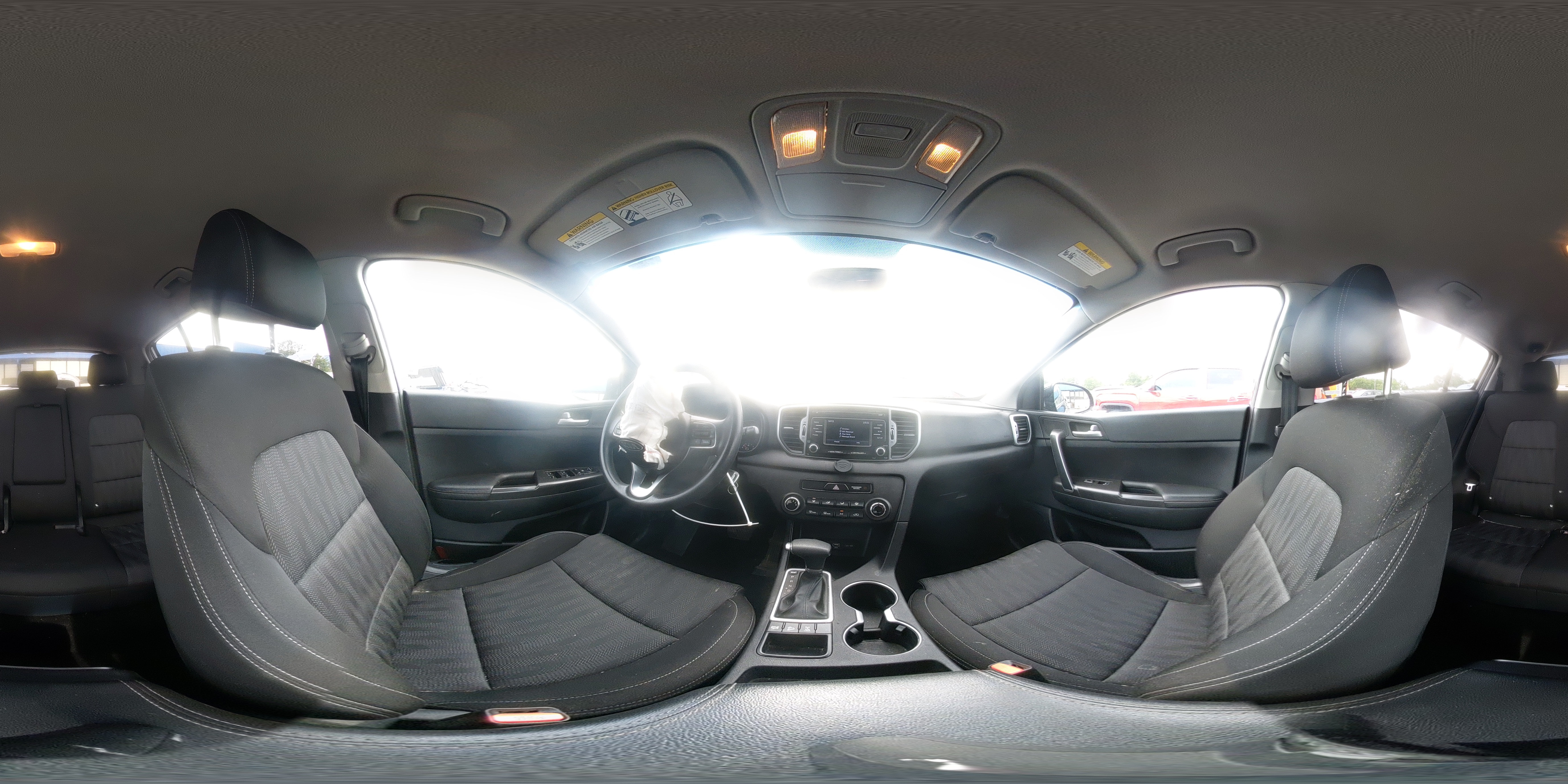 2017 Kia Sportage Lx Black vin: KNDPMCAC4H7121534