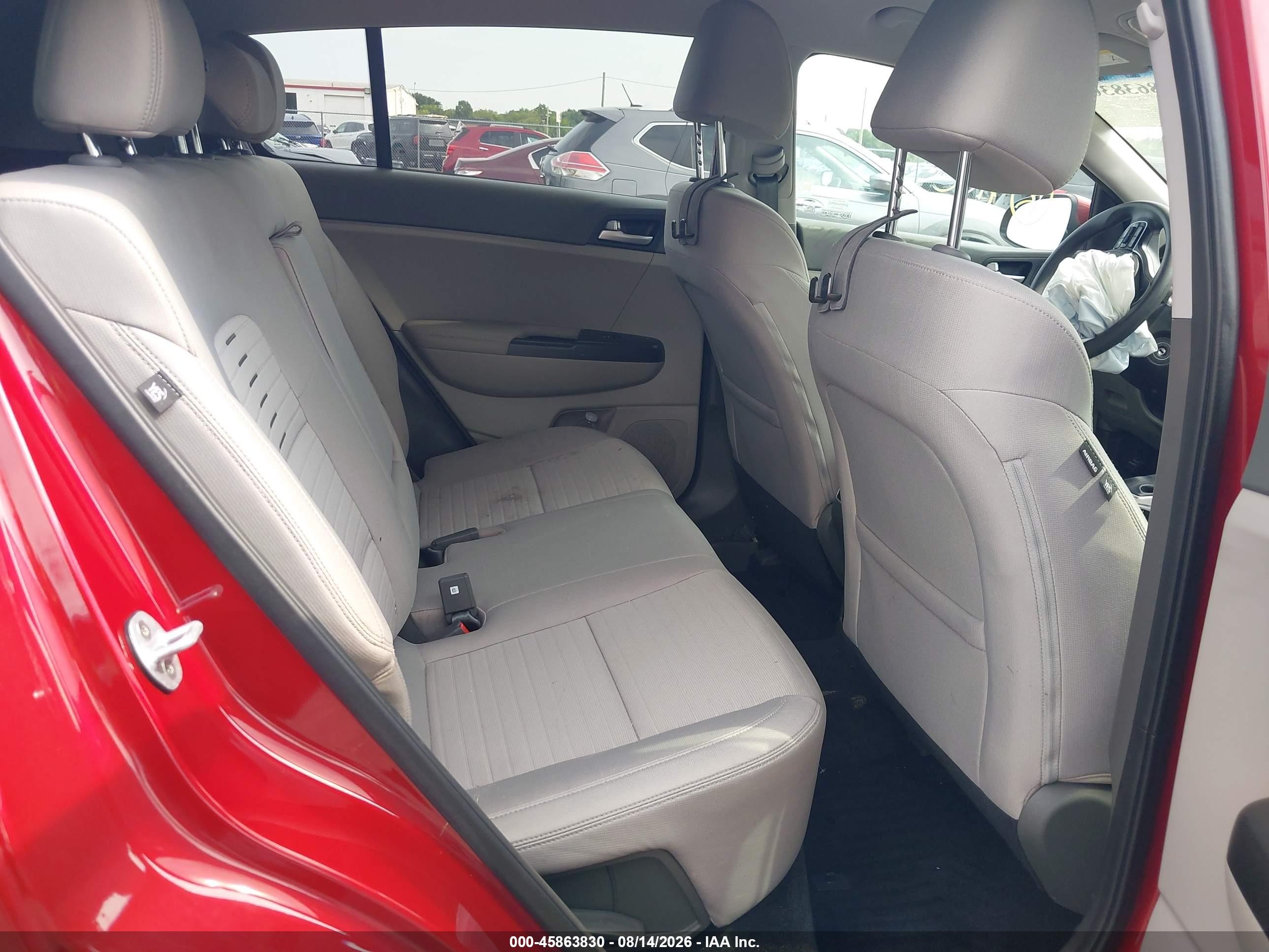 2017 Kia Sportage Lx Red vin: KNDPMCAC5H7169382
