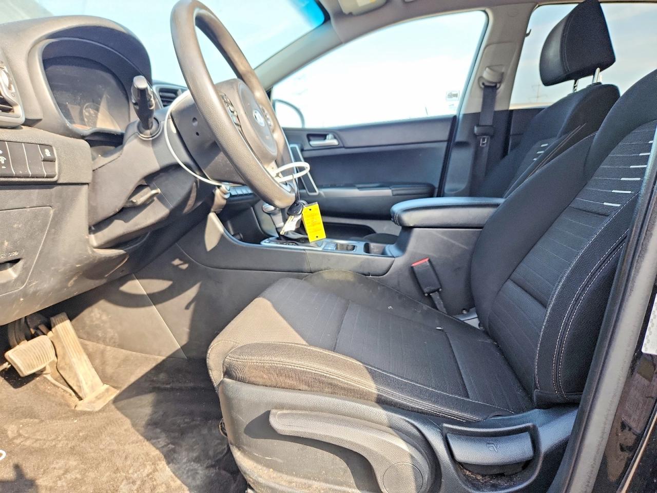2018 Kia Sportage Lx Black vin: KNDPMCAC5J7377266