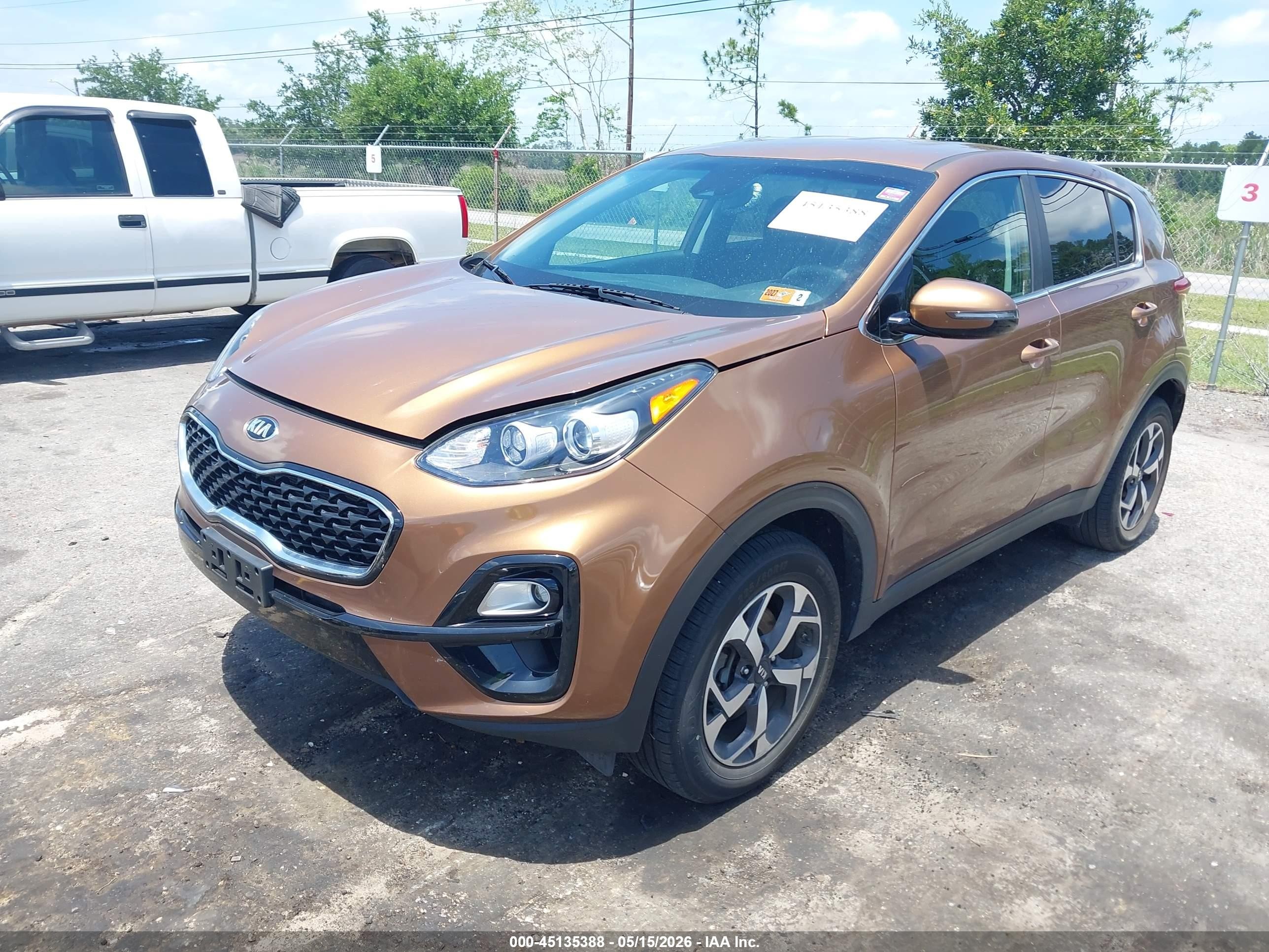 2021 Kia Sportage Lx Gold vin: KNDPMCAC5M7875763