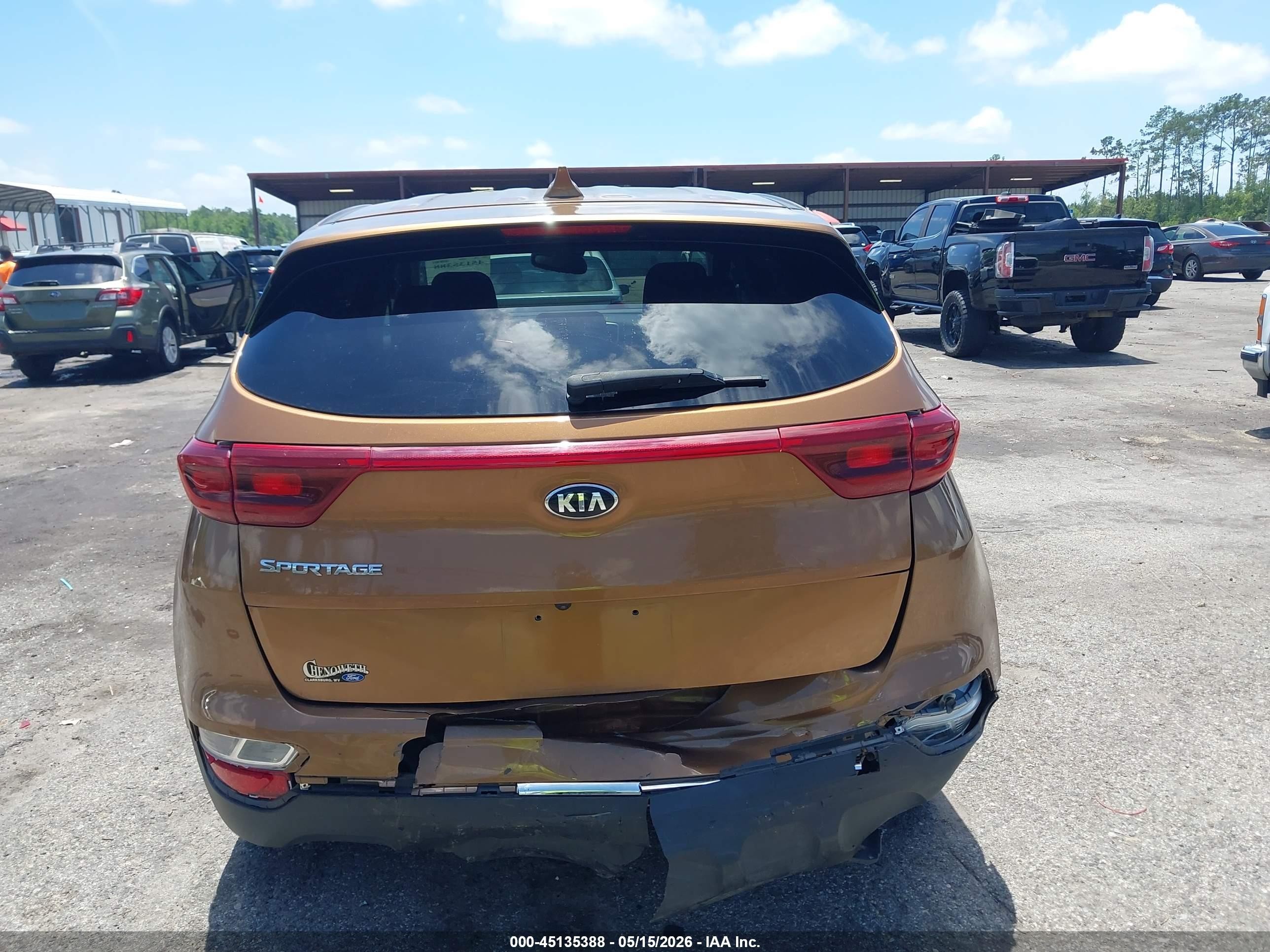 2021 Kia Sportage Lx Gold vin: KNDPMCAC5M7875763