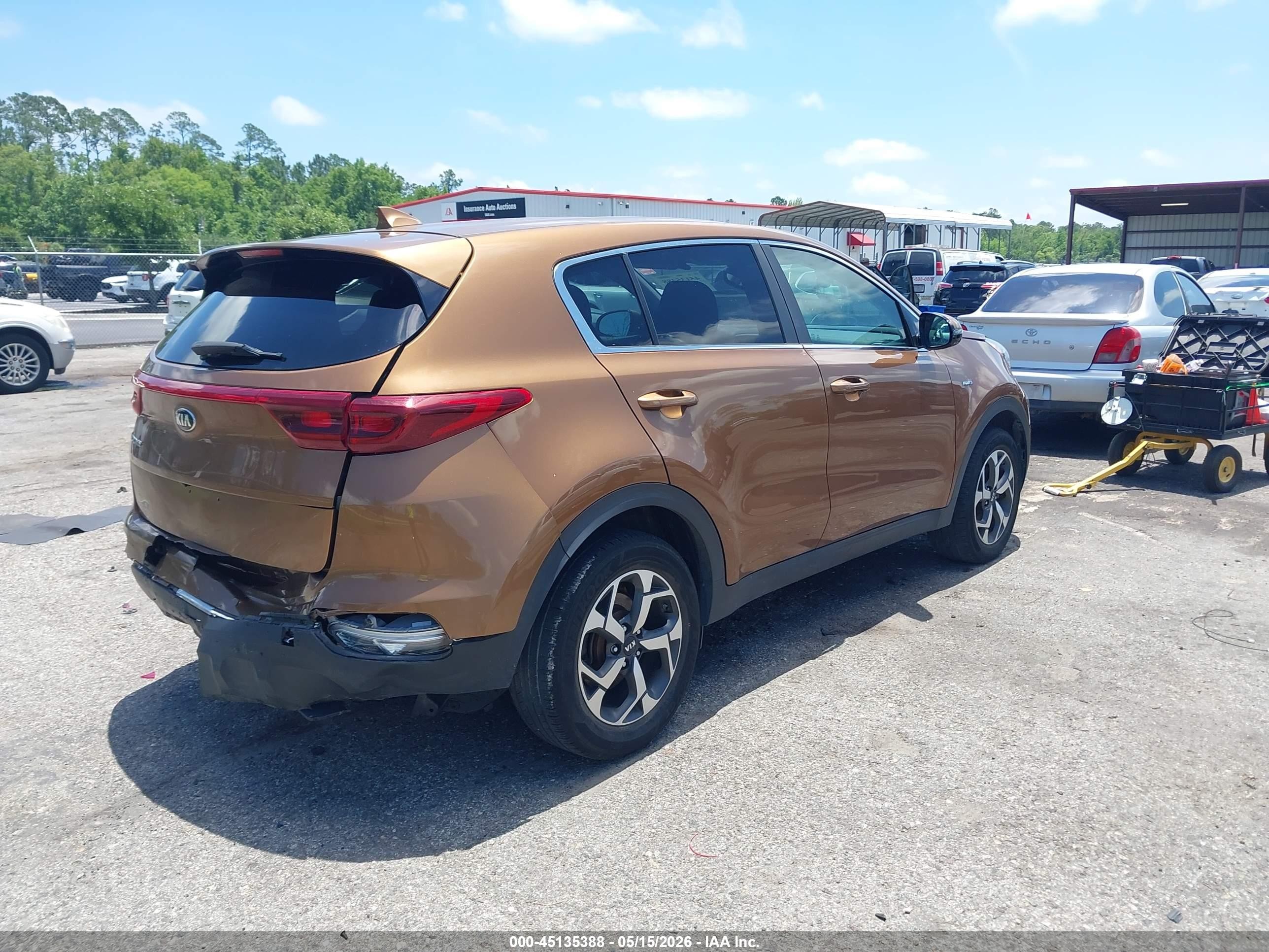 2021 Kia Sportage Lx Gold vin: KNDPMCAC5M7875763
