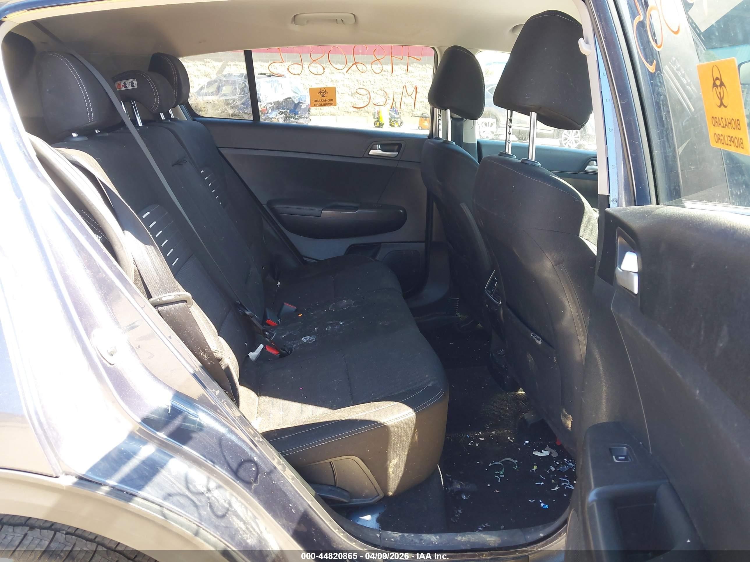 2018 Kia Sportage Lx Blue vin: KNDPMCAC6J7340405