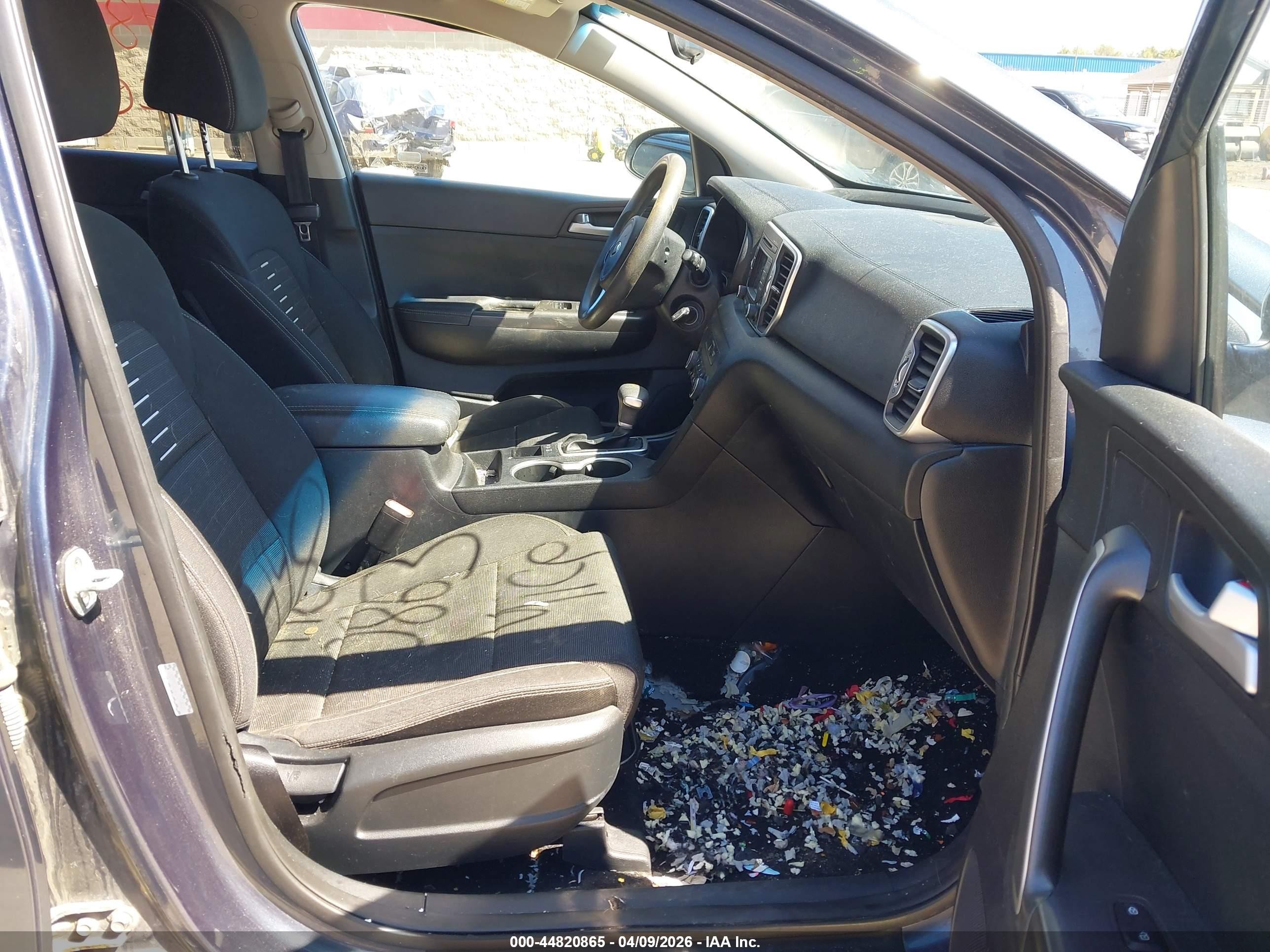 2018 Kia Sportage Lx Blue vin: KNDPMCAC6J7340405