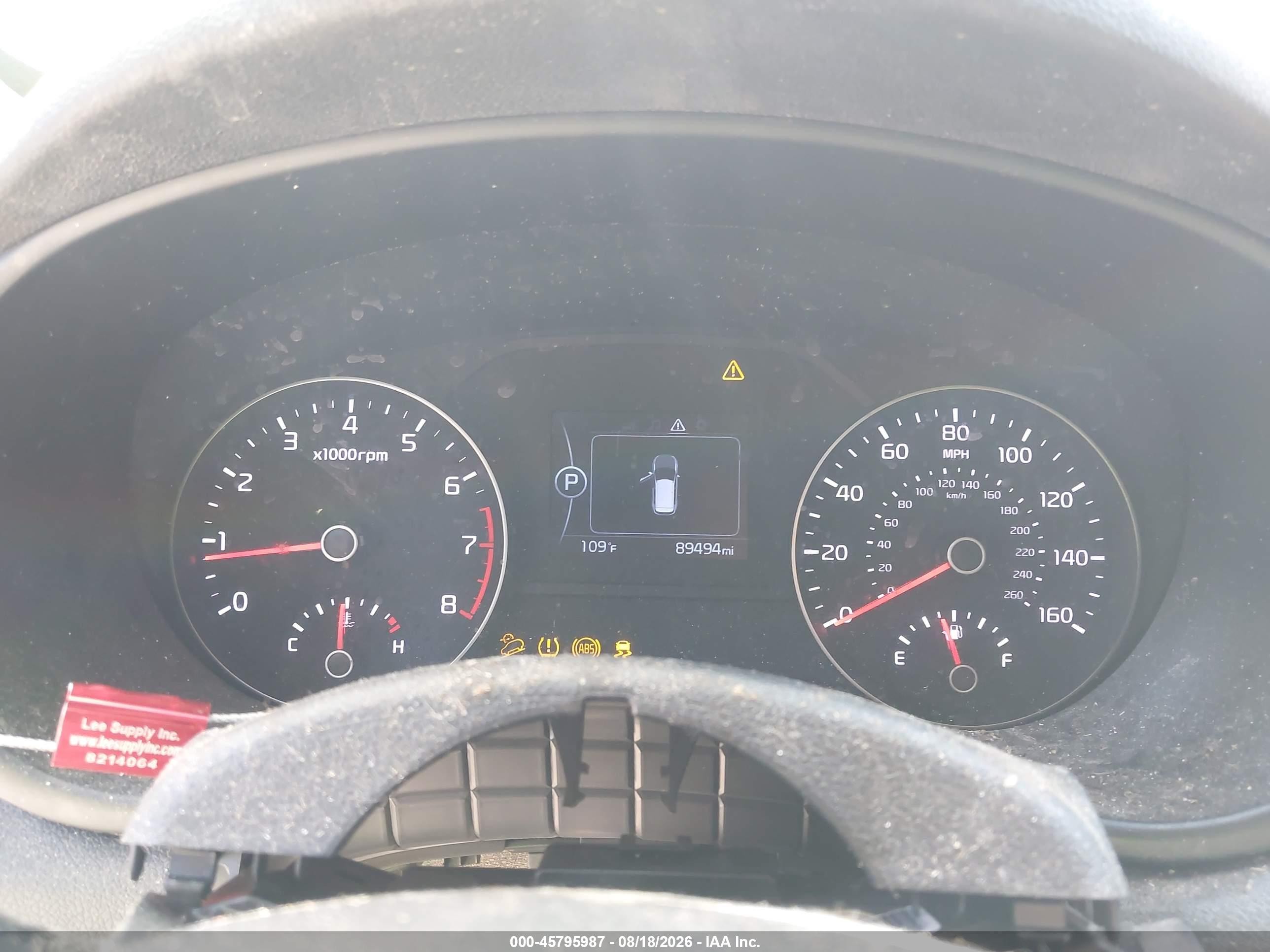 2018 Kia Sportage Lx Gray vin: KNDPMCAC6J7421307