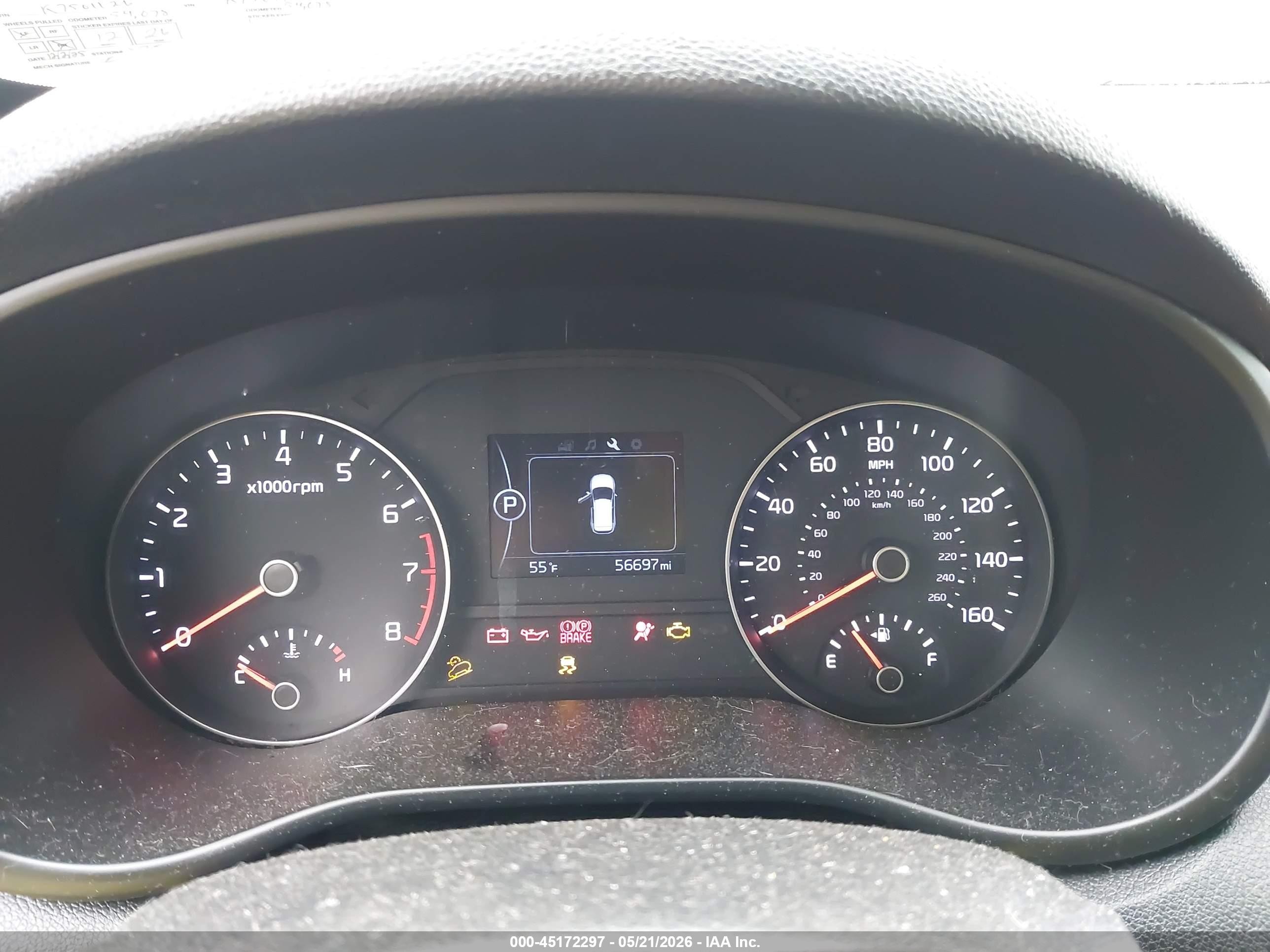 2019 Kia Sportage Lx Gray vin: KNDPMCAC6K7501126