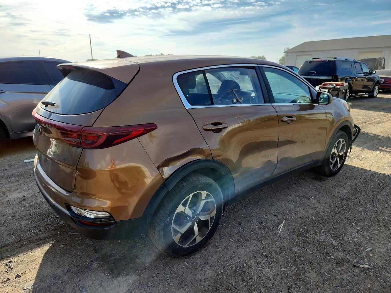 2020 Kia Sportage Lx Brown vin: KNDPMCAC6L7687297