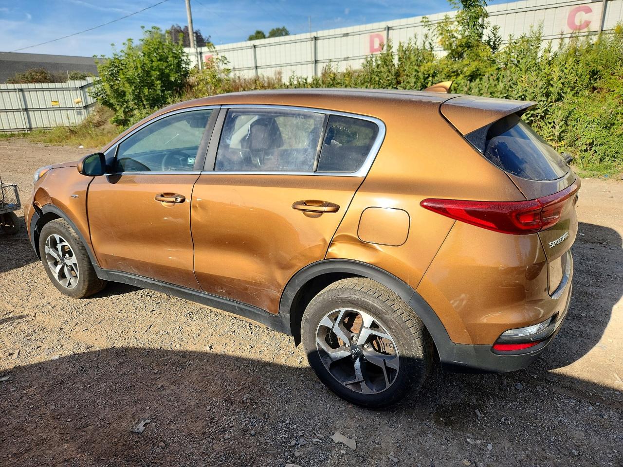 2020 Kia Sportage Lx Brown vin: KNDPMCAC6L7687297