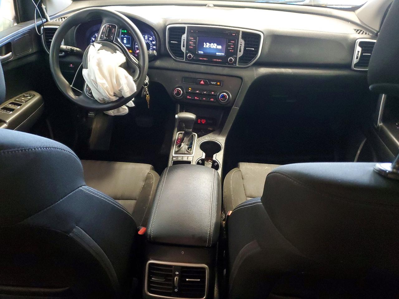 2017 Kia Sportage Lx White vin: KNDPMCAC8H7114716