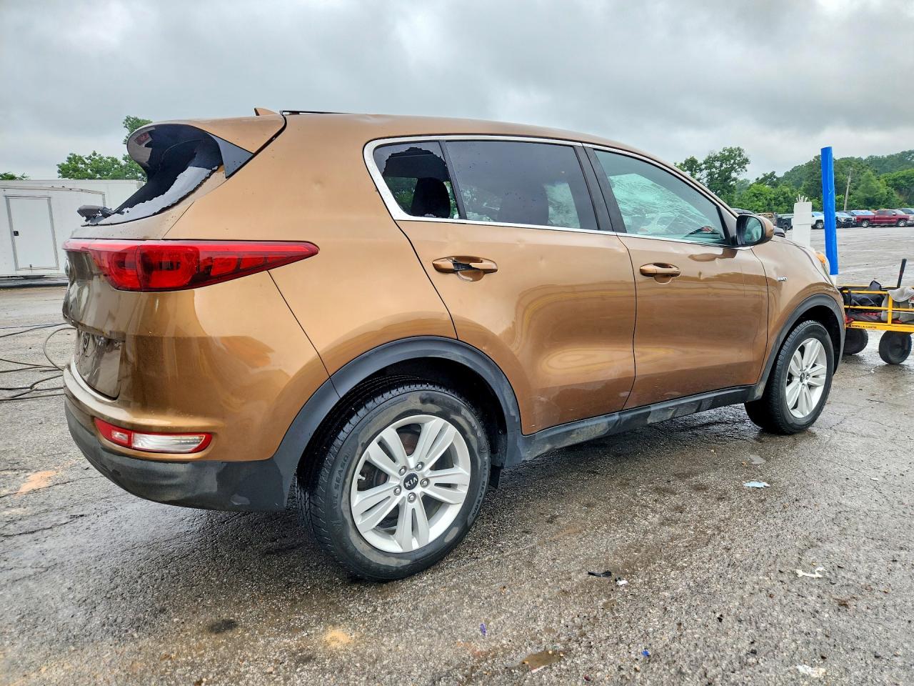 2017 Kia Sportage Lx Gold vin: KNDPMCAC9H7130911