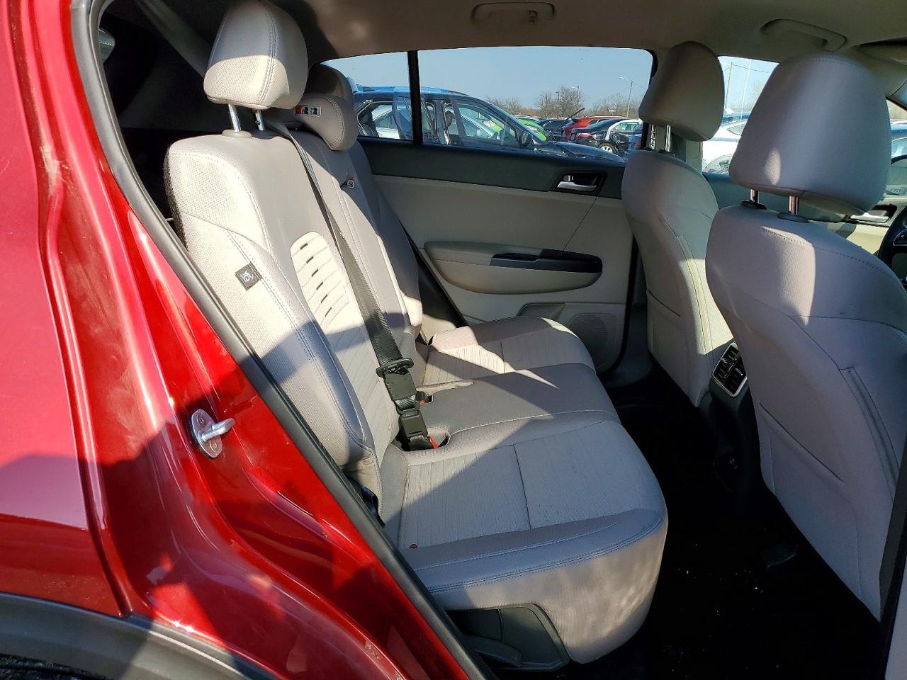 2017 Kia Sportage Lx Red vin: KNDPMCAC9H7183155