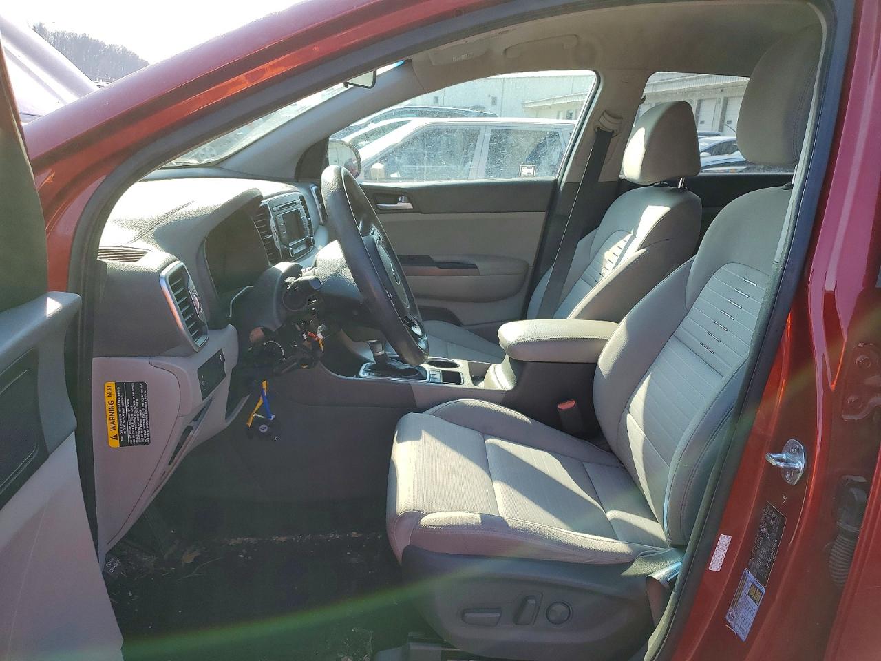 2017 Kia Sportage Lx Red vin: KNDPMCAC9H7183155