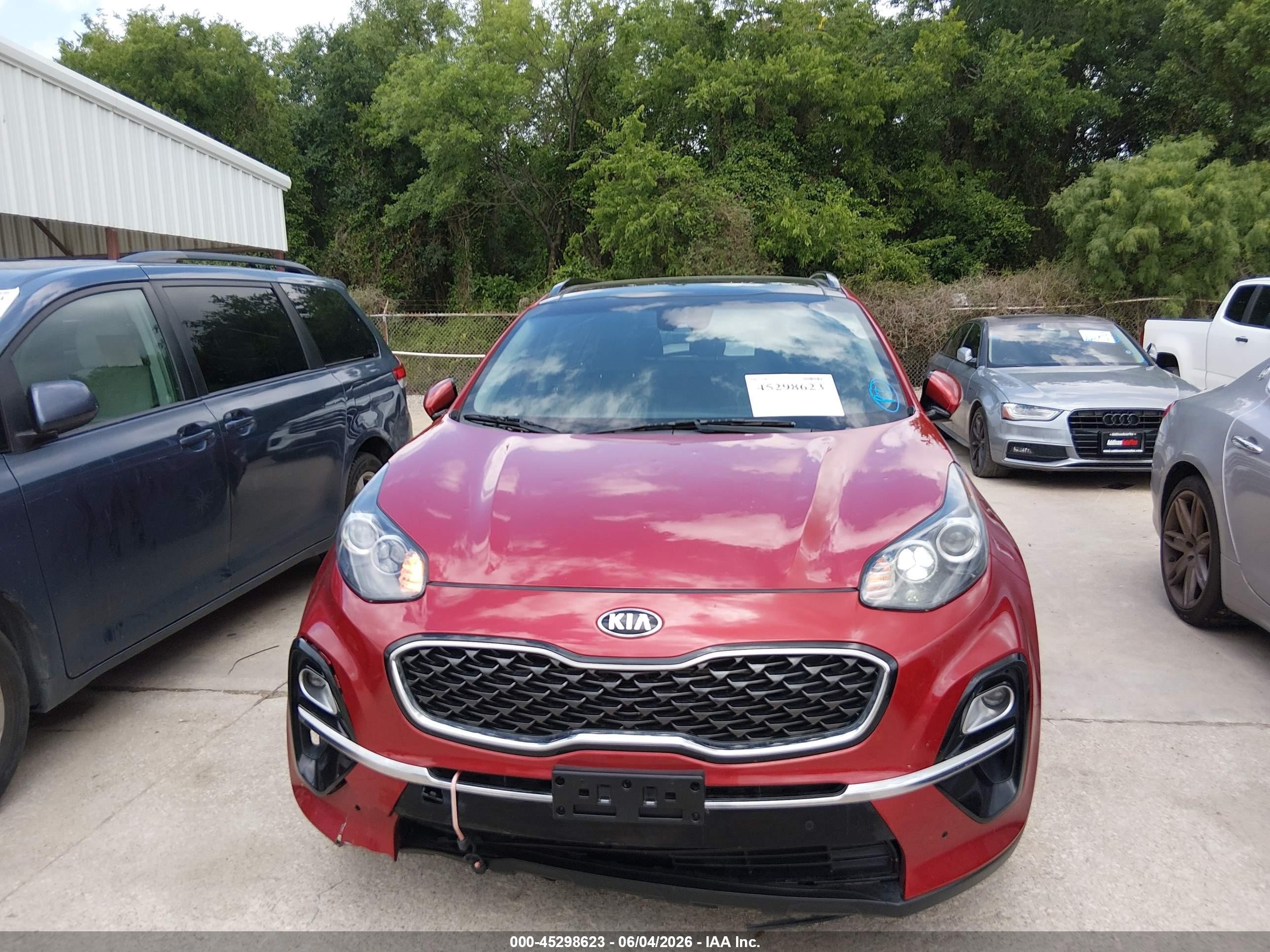 2020 Kia Sportage Ex Maroon vin: KNDPN3AC0L7786064