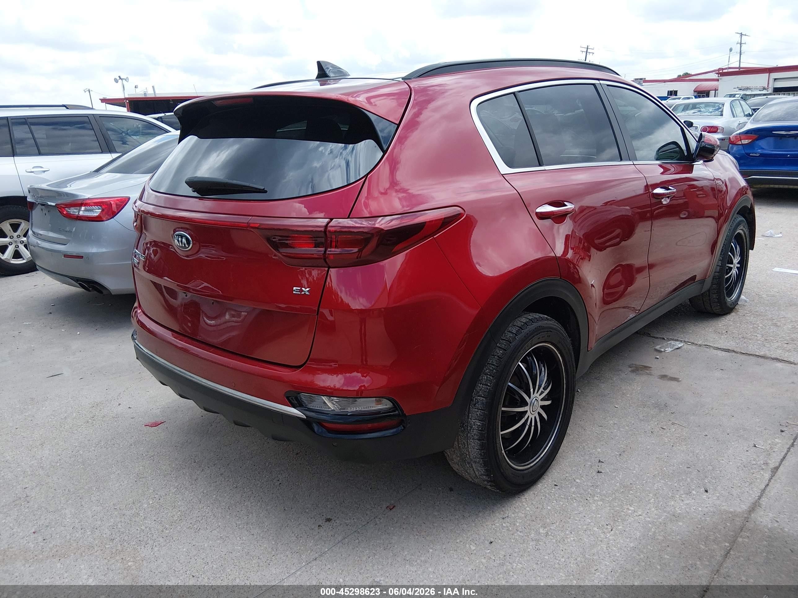 2020 Kia Sportage Ex Maroon vin: KNDPN3AC0L7786064