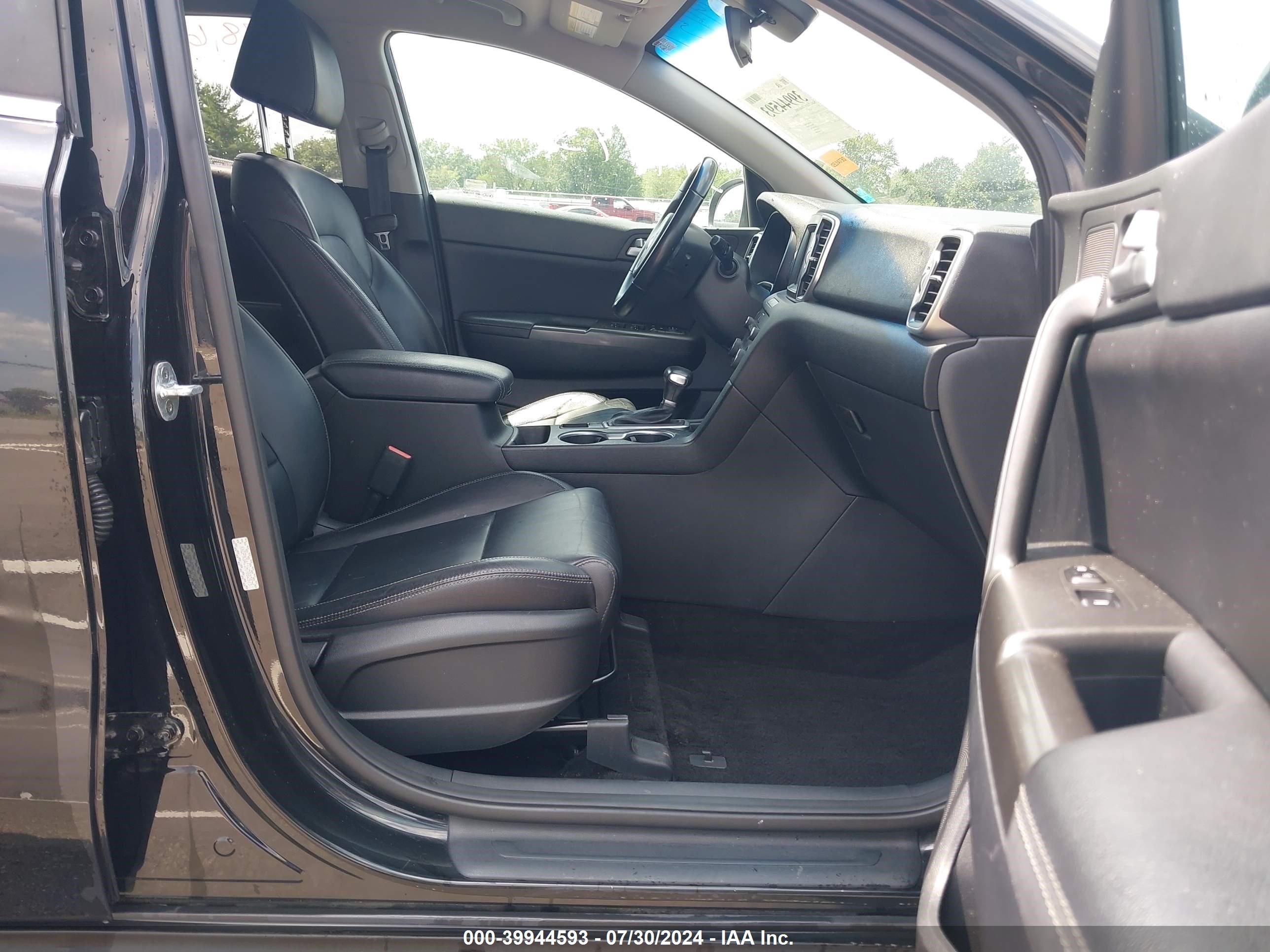 2017 Kia Sportage Ex Black vin: KNDPN3AC1H7082575