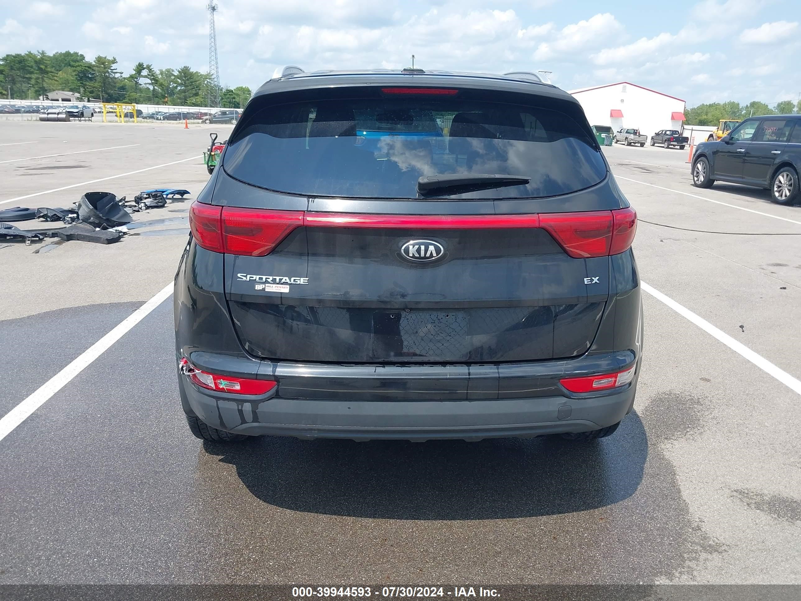 2017 Kia Sportage Ex Black vin: KNDPN3AC1H7082575