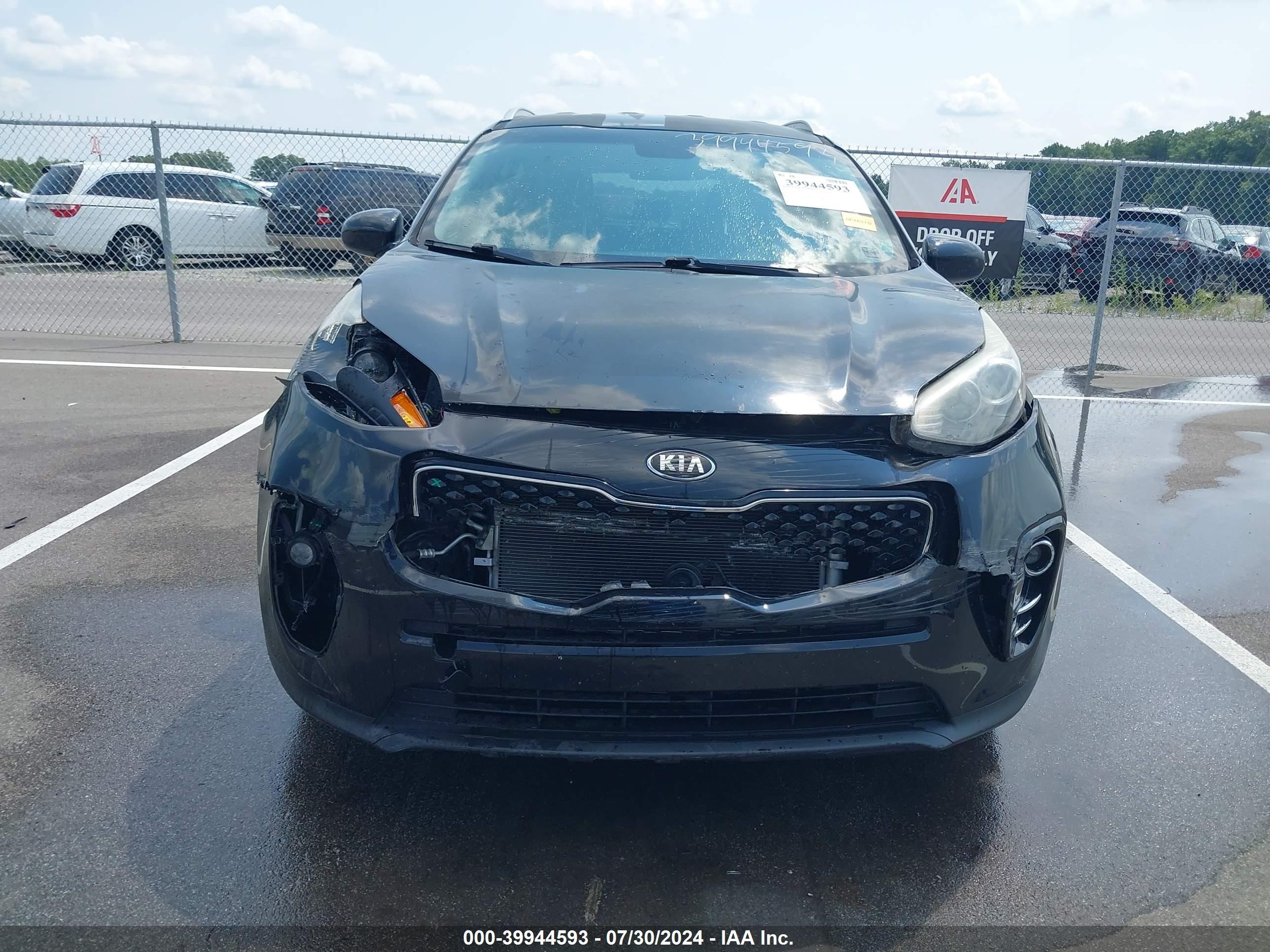 2017 Kia Sportage Ex Black vin: KNDPN3AC1H7082575