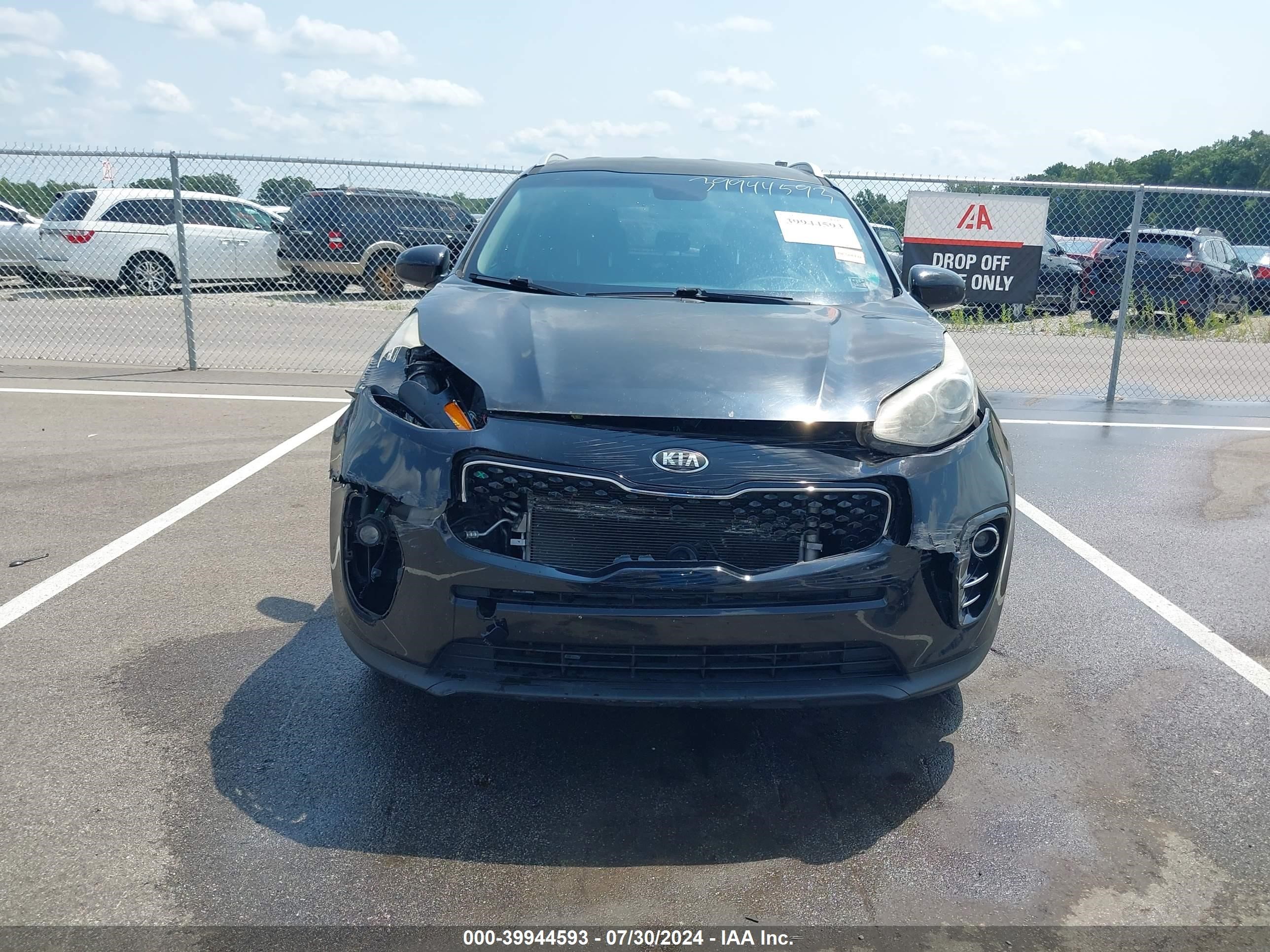 2017 Kia Sportage Ex Black vin: KNDPN3AC1H7082575