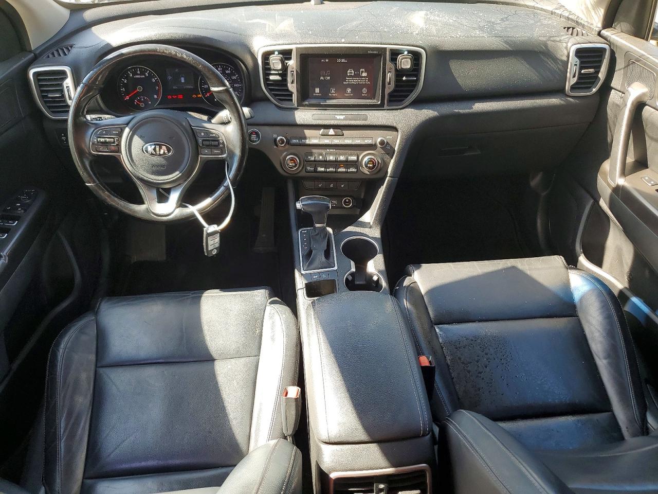 2017 Kia Sportage Ex Gray vin: KNDPN3AC2H7183642